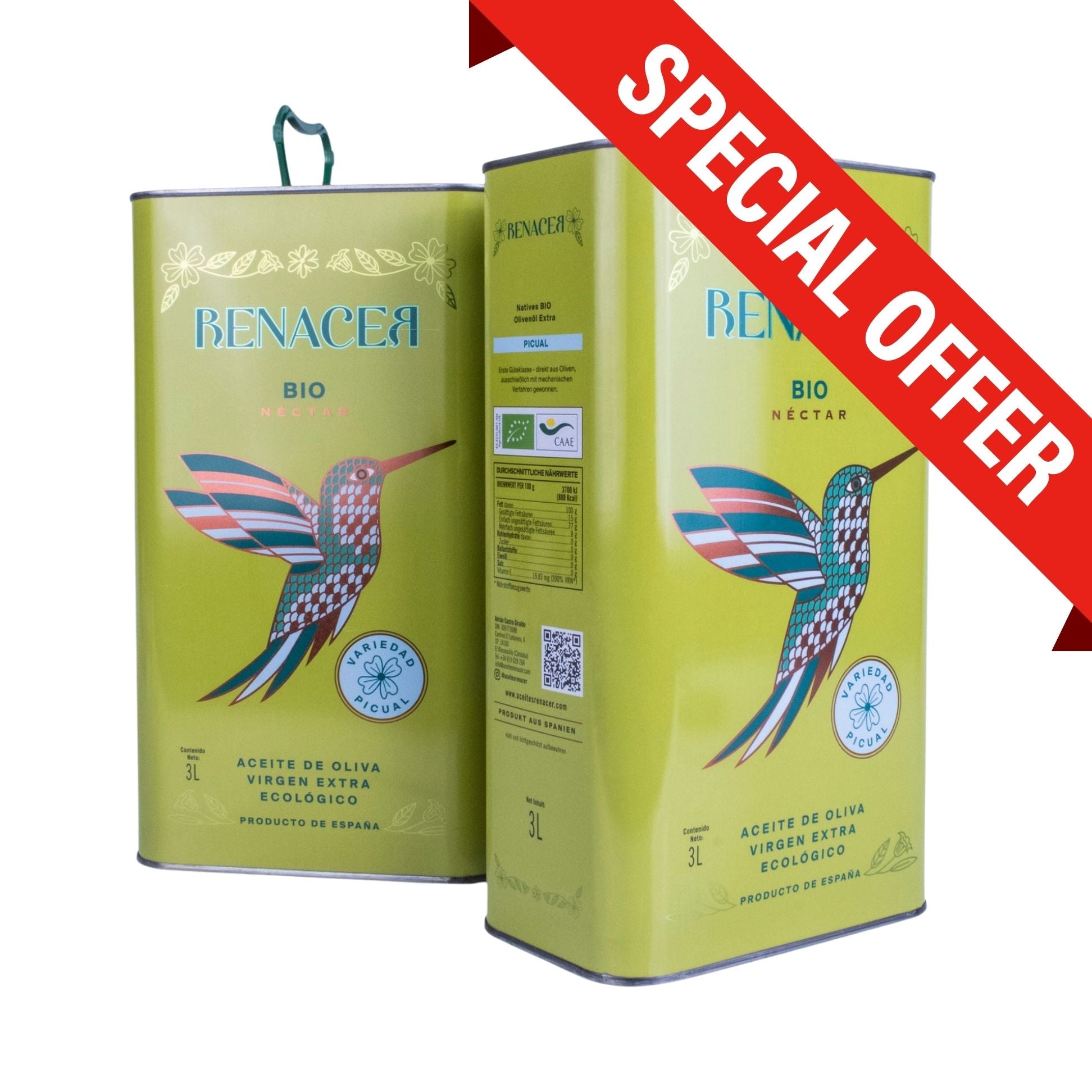 🔥 Últimas Latas 3L AOVE Ecológico – Cosecha Anterior (Precio Especial)