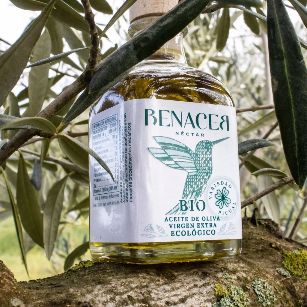 Aceite de oliva virgen extra ecológico – Frasca 100 ml - Aceites Renacer