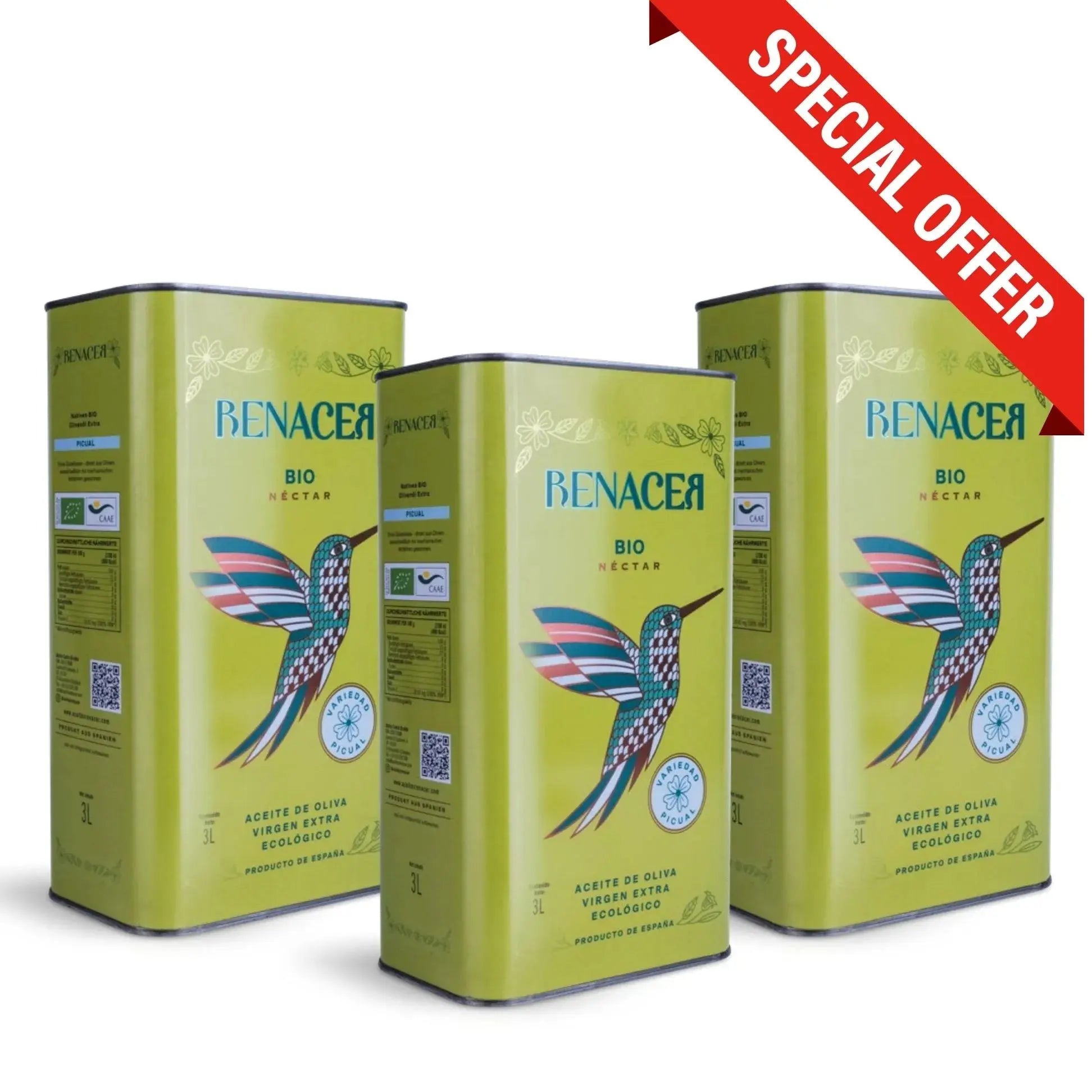 🔥 Últimas Latas 3L AOVE Ecológico – Cosecha Anterior (Precio Especial)