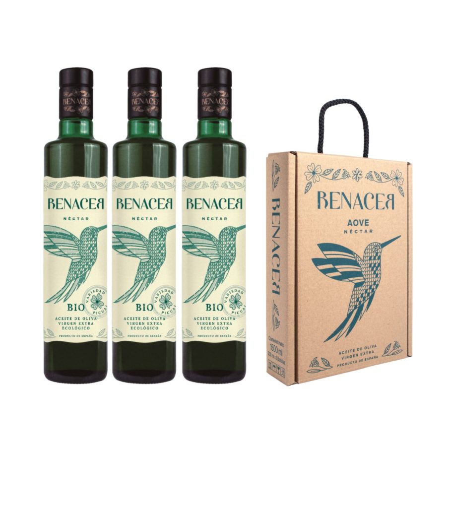 pack regalo aceite de oliva virgen extra ecológico 3 botellas